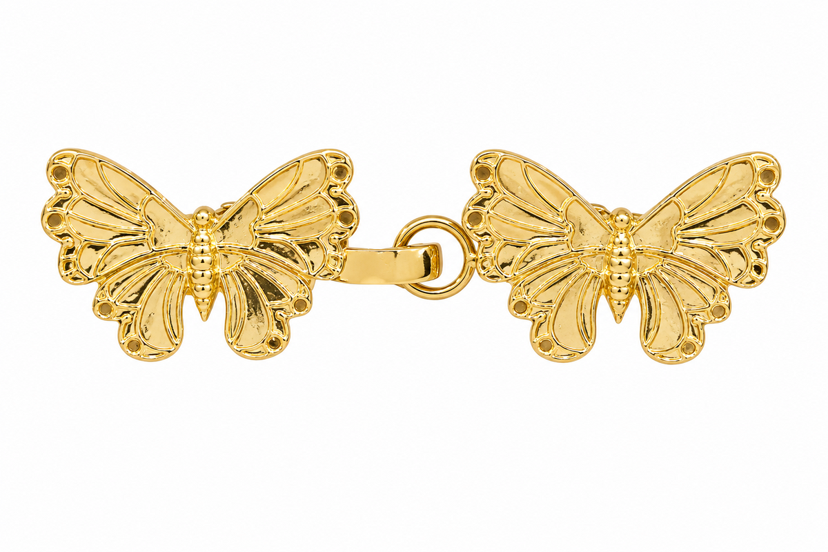 BROCHE PINZAS MARIPOSA