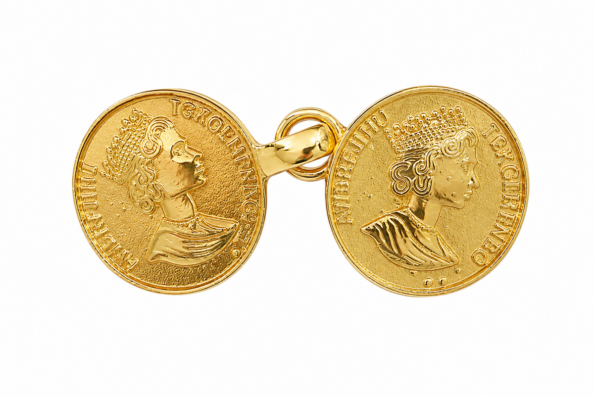 BROCHE PINZAS MONEDAS