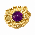 BROCHE SELLO MORADO