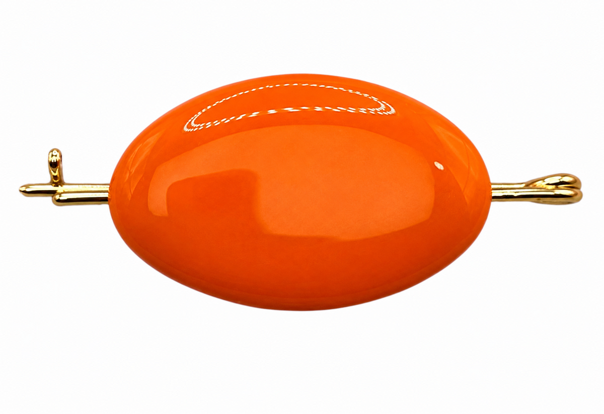 BROCHE NIÑA BASICO NARANJA