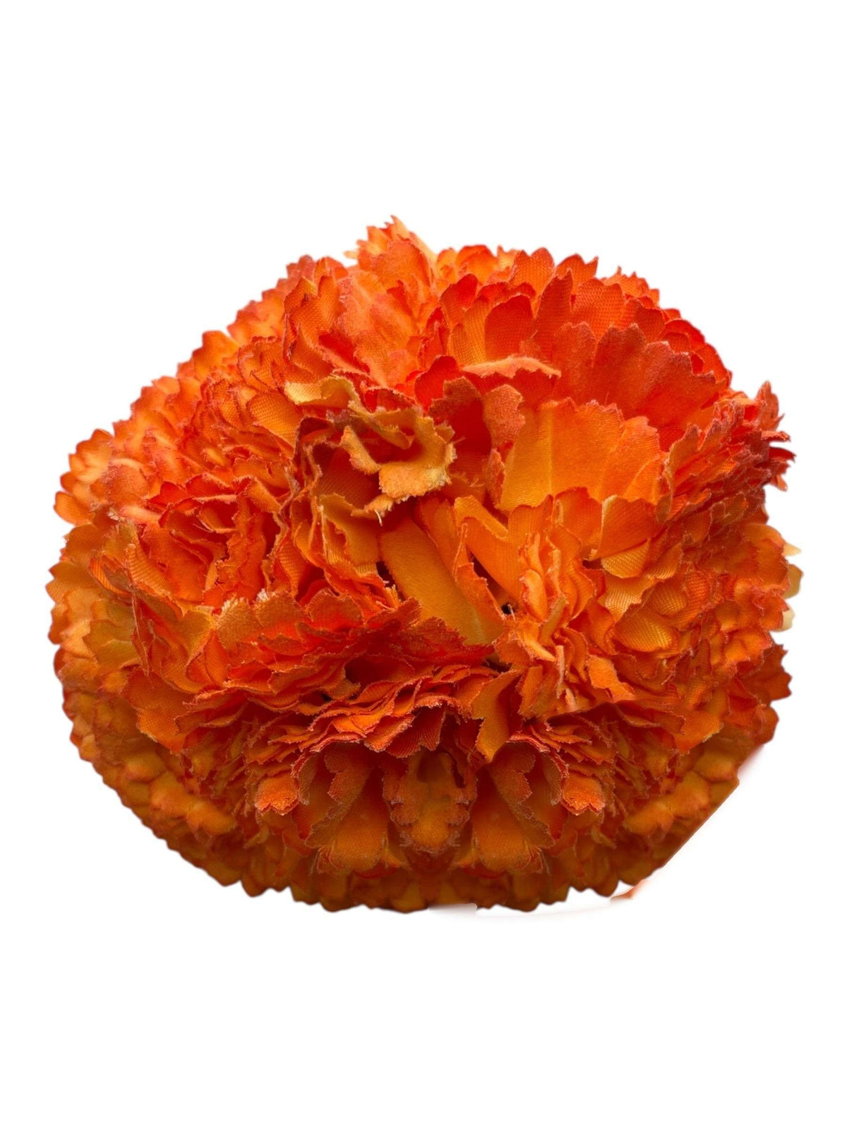 Ramillete clavel tintado naranja - Lunares del Este